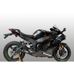 M4 titanium full system with black GP19 canister for Kawasaki ZX10R (2021+)  