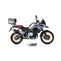 MIVV DAKAR BLACK SLIP-ON FOR BMW F 850 GS 