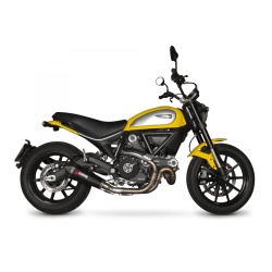 Scorpion Serket Taper Slip-on - Carbon - Scrambler 800 2015-22